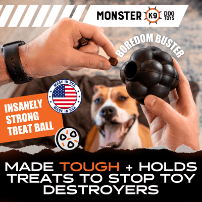 Rumble Ball Monster K9 Dog Toys