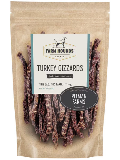 Turkey Gizzard Sticks Gizzards Farm Hounds