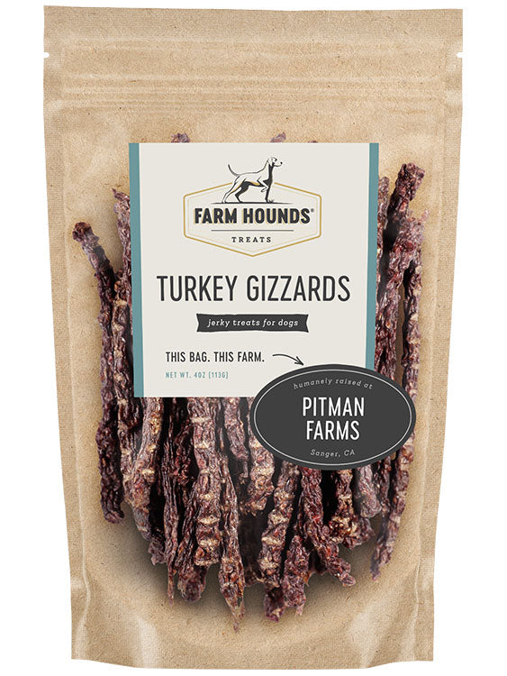 Turkey Gizzard Sticks Gizzards Farm Hounds