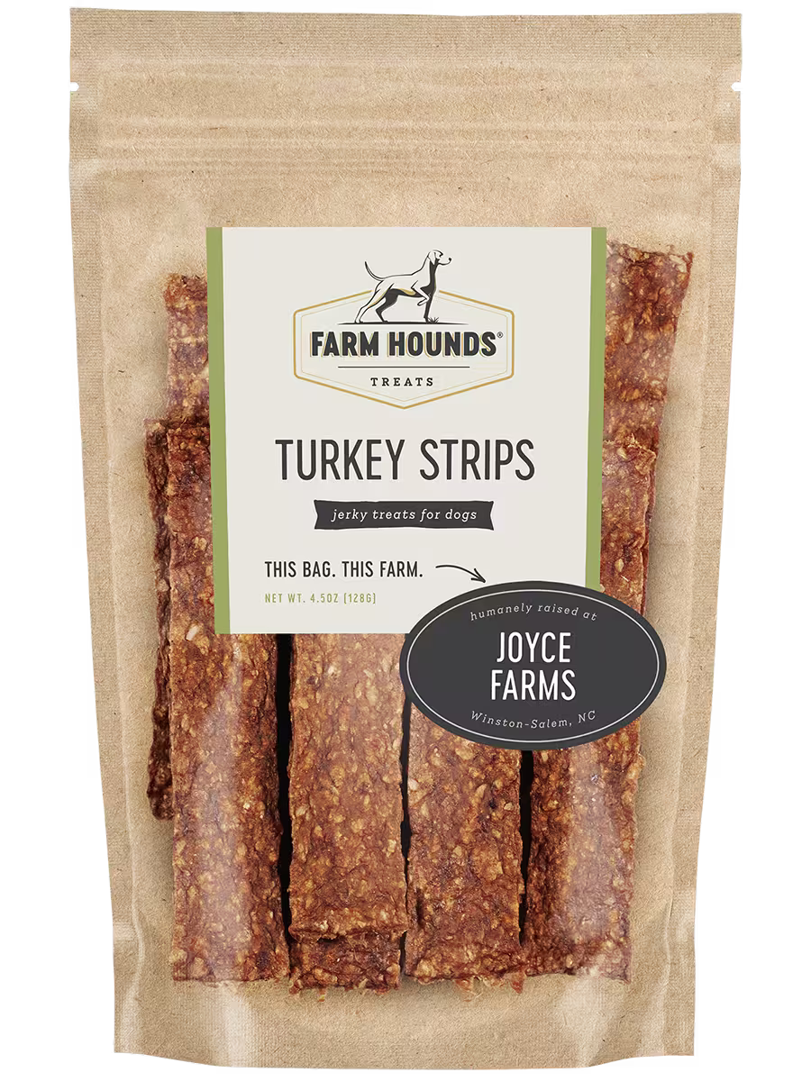 Turkey Strips Treats Farm Hounds