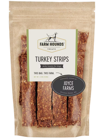 Turkey Strips Treats Farm Hounds