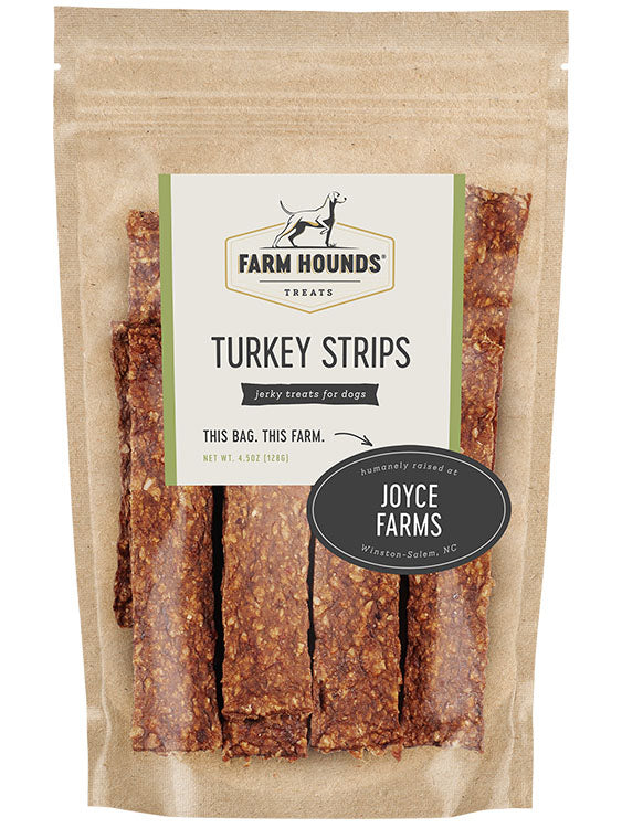 Turkey Strips Treats Farm Hounds