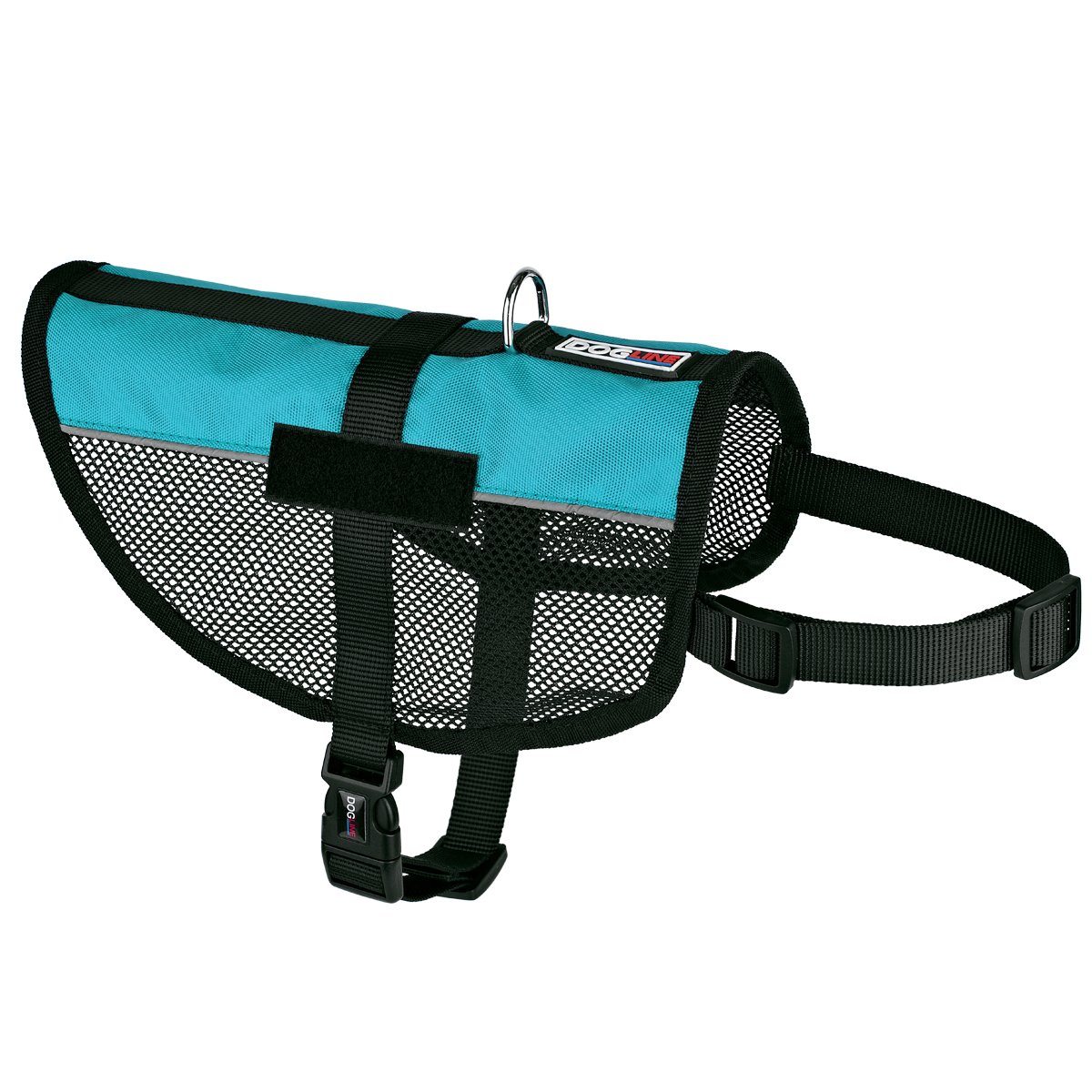MaxAire Mesh Dog Vest Harness Turquoise Dog Harnesses Dogline