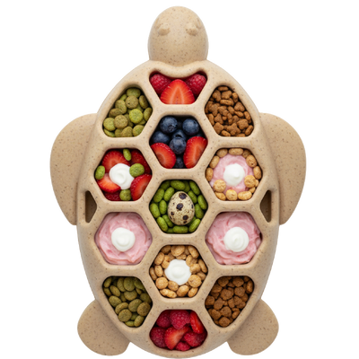Turtle Nylon Chew Toy - Ultra-Durable Enrichment Toy for Power Chewers USA Nylon Dog Toys SodaPup/True Dogs, LLC
