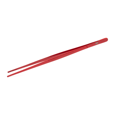 Signature Series Tweezers - Straight 12" Red Tools ReptiChip LLC