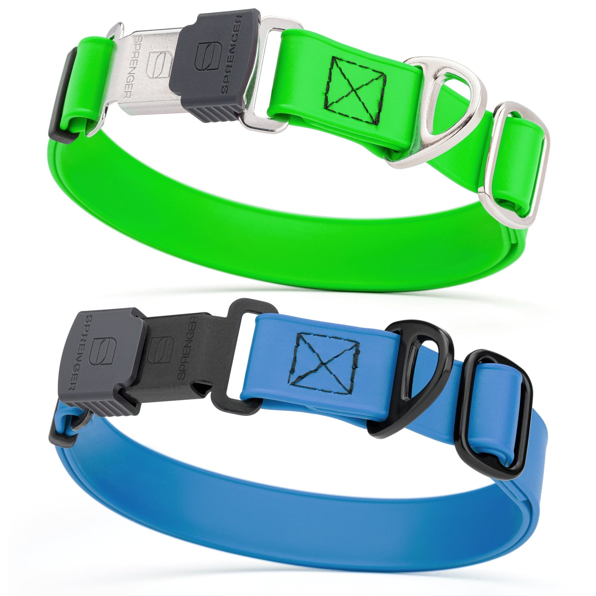 Dogline Biothane Waterproof Dog Collar with Herm Sprenger Stainless Steel Quick Release Buckle Dog Collar Dogline