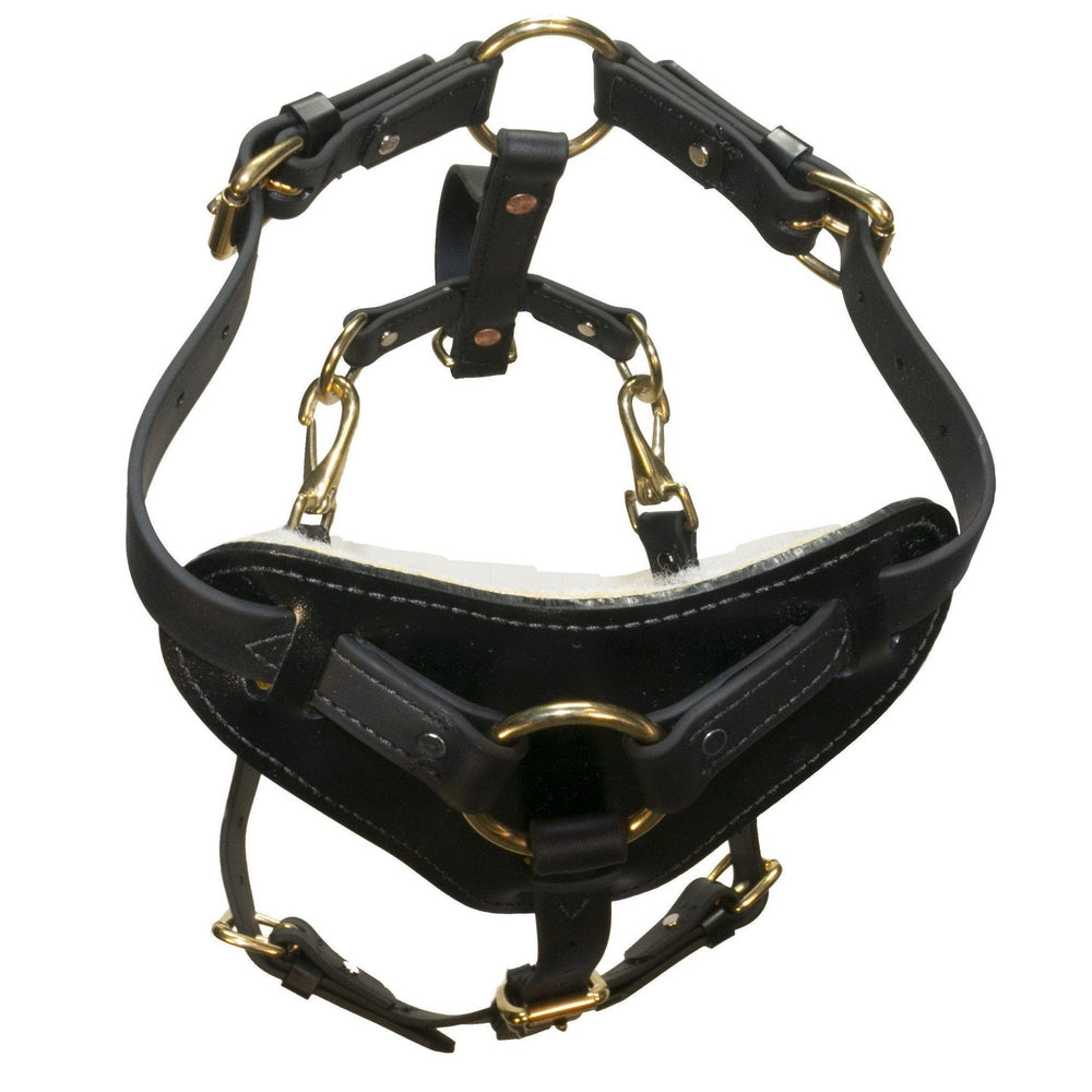 Viper Surge Biothane Working Dog Harness - Brass Hardware Dog Harnesses Dogline