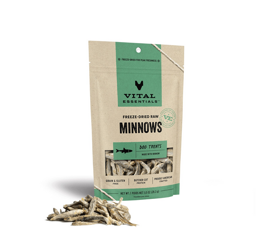 Vital Essentials® Freeze-Dried Minnows Dog Treats, 1 oz