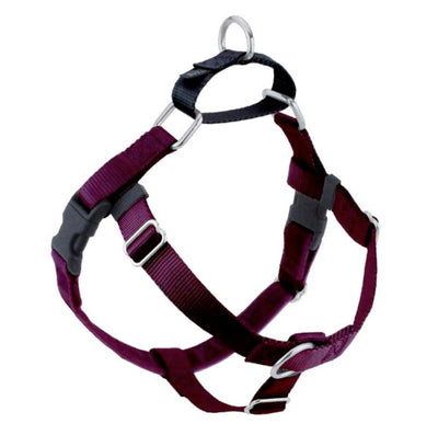 Burgundy Freedom No-Pull Dog Harness 2 Hounds Design
