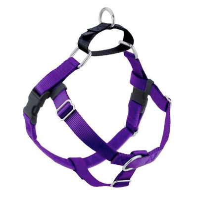 Purple Freedom No-Pull Dog Harness 2 Hounds Design