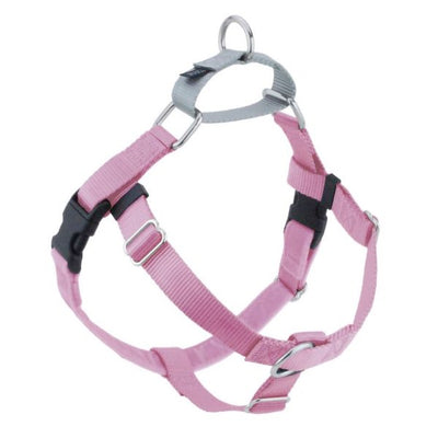 Rose Pink Freedom No-Pull Dog Harness 2 Hounds Design