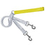 Training Leash (Multiple Color Options) Yellow Silver 2 Hounds Design