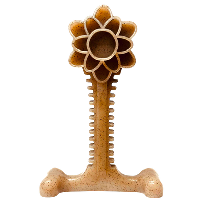 Honey Bone Dental Flower Tower - Indestructible Nylon Dog Chew Toy XL | USA Flower Tower - XL Nylon Dog Toys SodaPup/True Dogs, LLC
