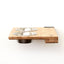 Wall Mounted Cat Feeding Shelf Standard Natural Bamboo Standalone Shelf Cat shelves/bed Catastrophic Creations