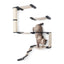 The Deluxe Cat Fort - Modern Cat Condo English Chestnut Bamboo Natural Canvas Cat Condo Catastrophic Creations