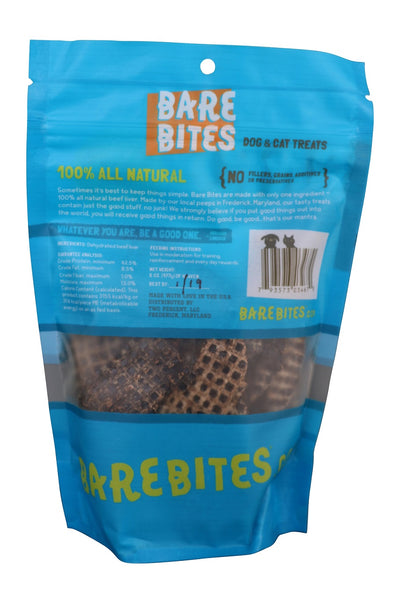 Beef Liver Treats - Bare Bites Dog Treats Bare Bites